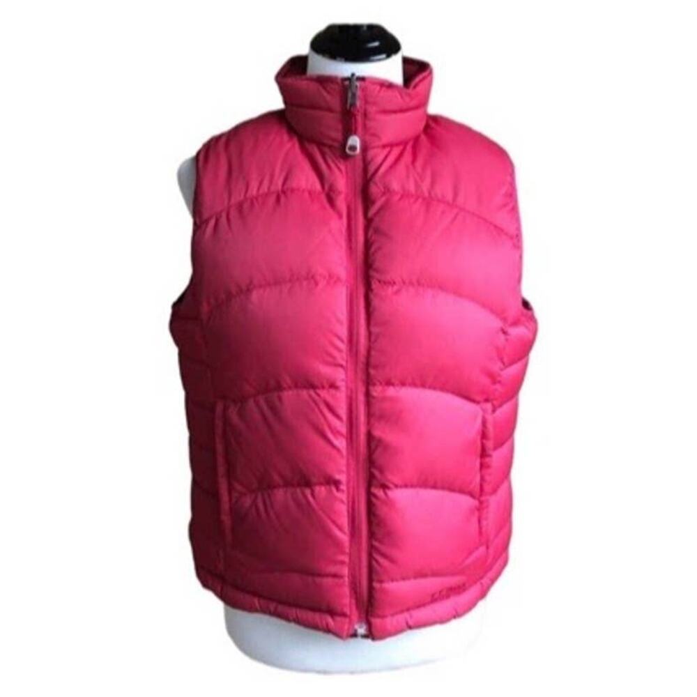 L.L. Bean women’s reversible puffer vest sz M